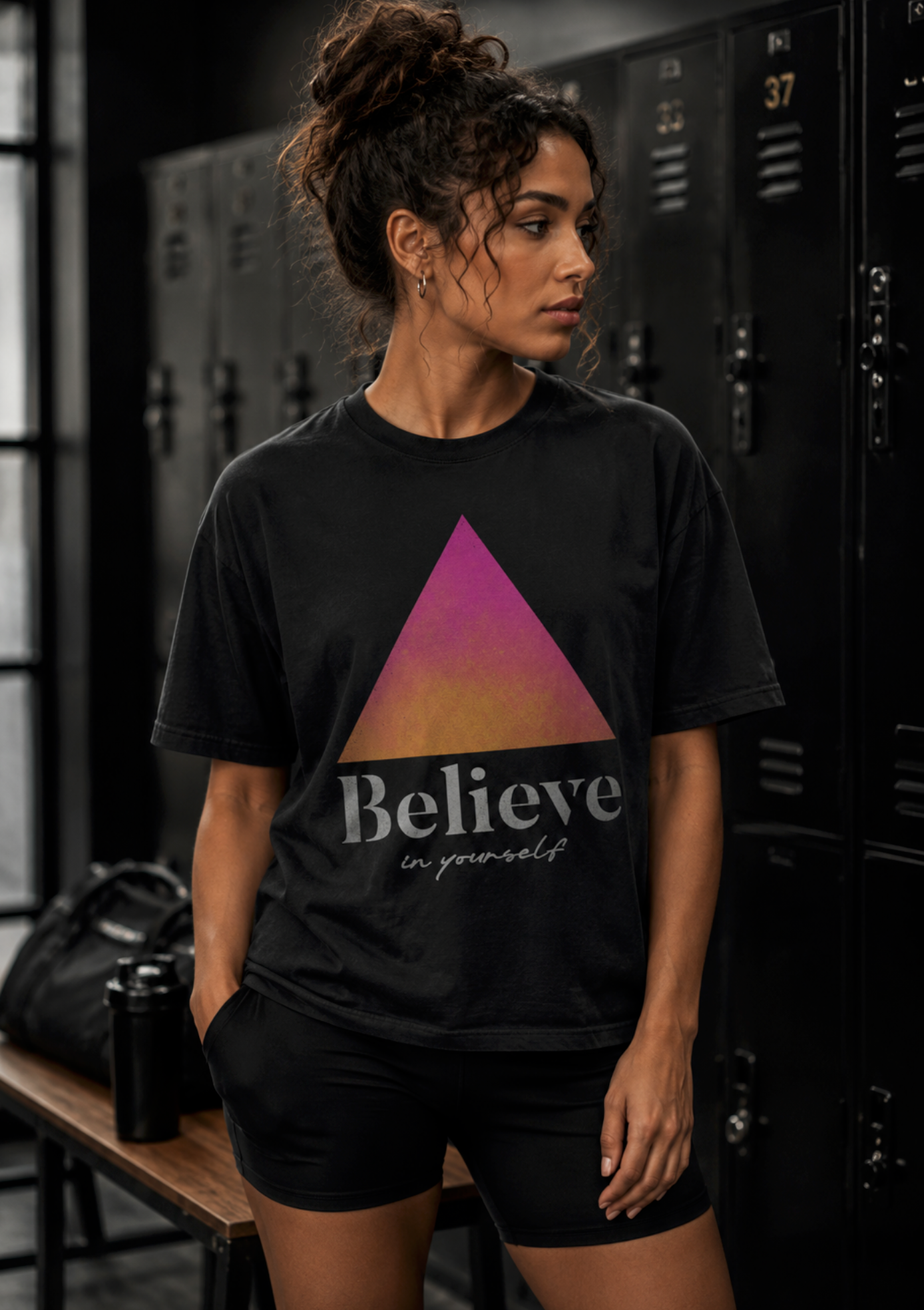 BELIEVE in Yourself - Women’s heavyweight boxy tee