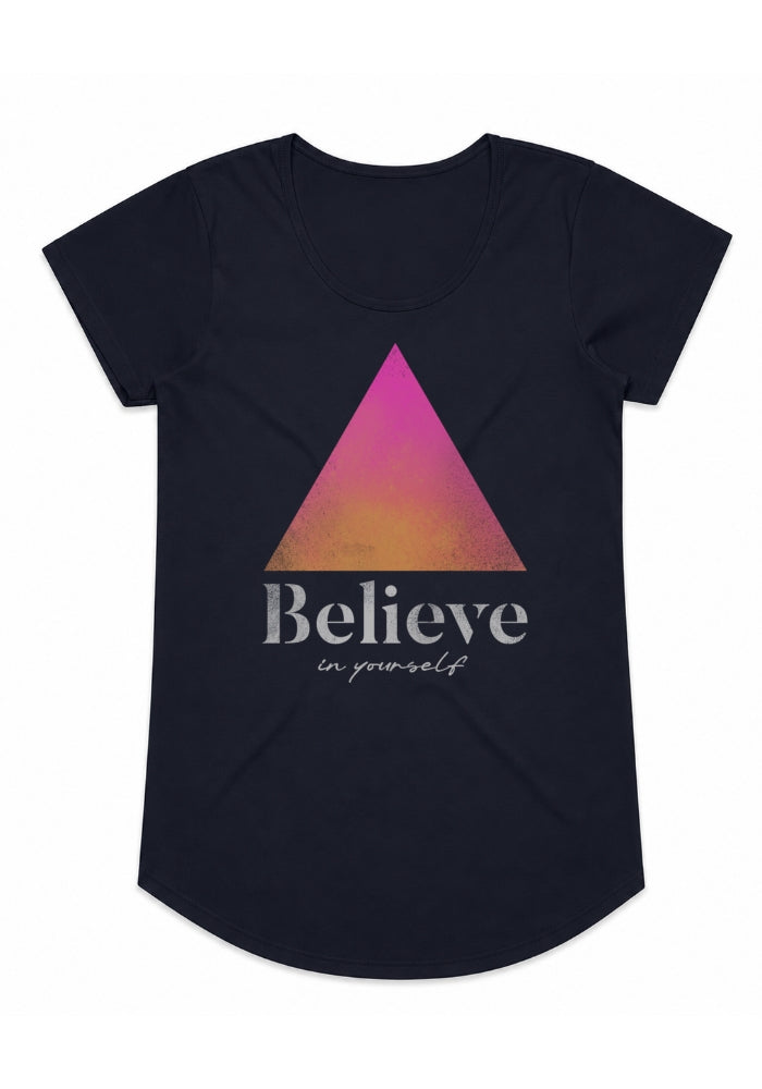 Believe In Yourself - Women’s round neck tee