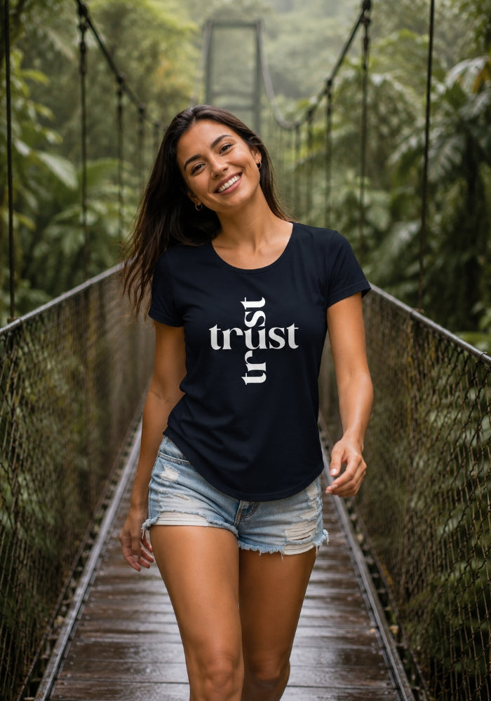 TRUST - Women’s round neck tee