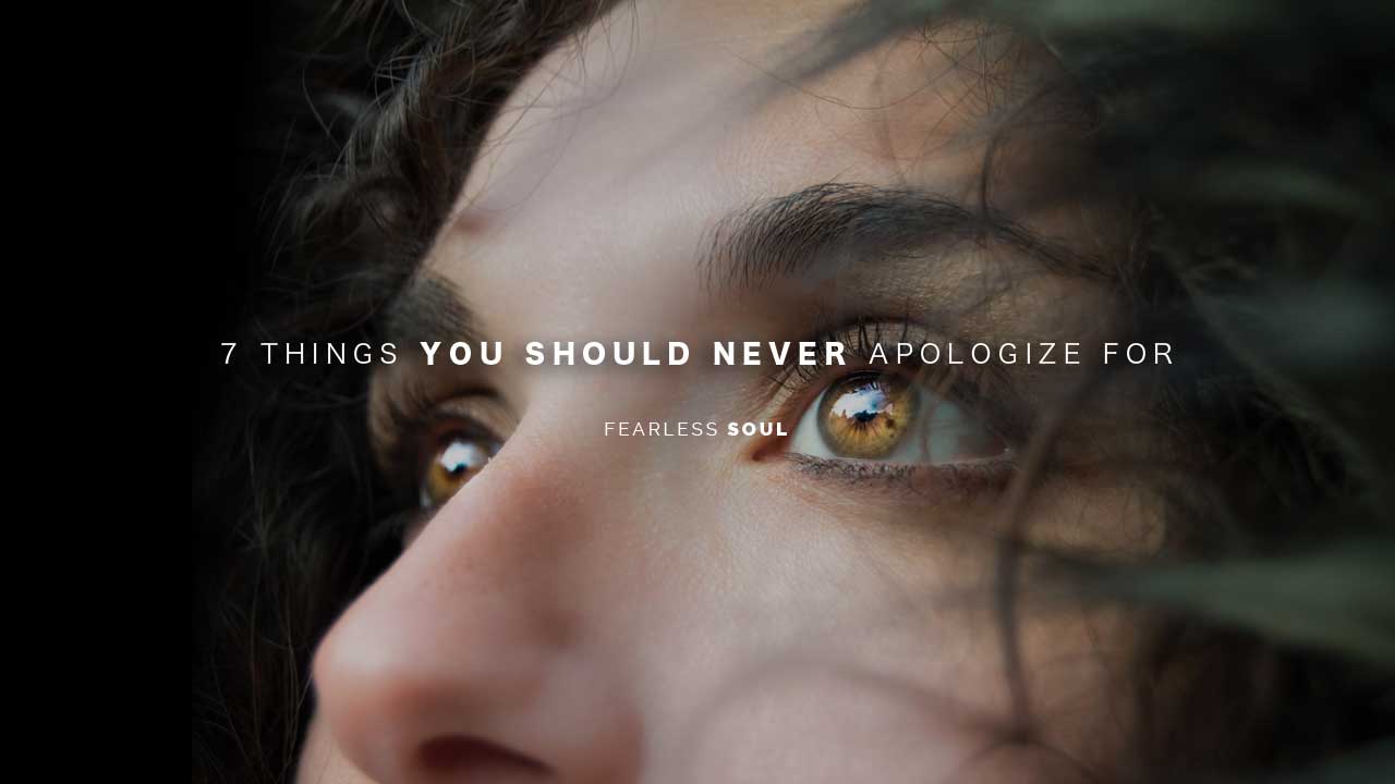 7 Things You Should Never Apologize For (Inspirational Speech)
