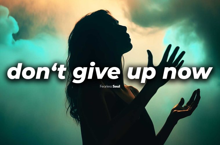 Don’t Give Up Now (Official Lyric Video) Fearless Soul