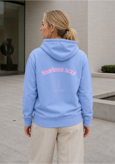 Fearless Soul (Live With Purpose) - Premium Hoodie - Light Pink Print