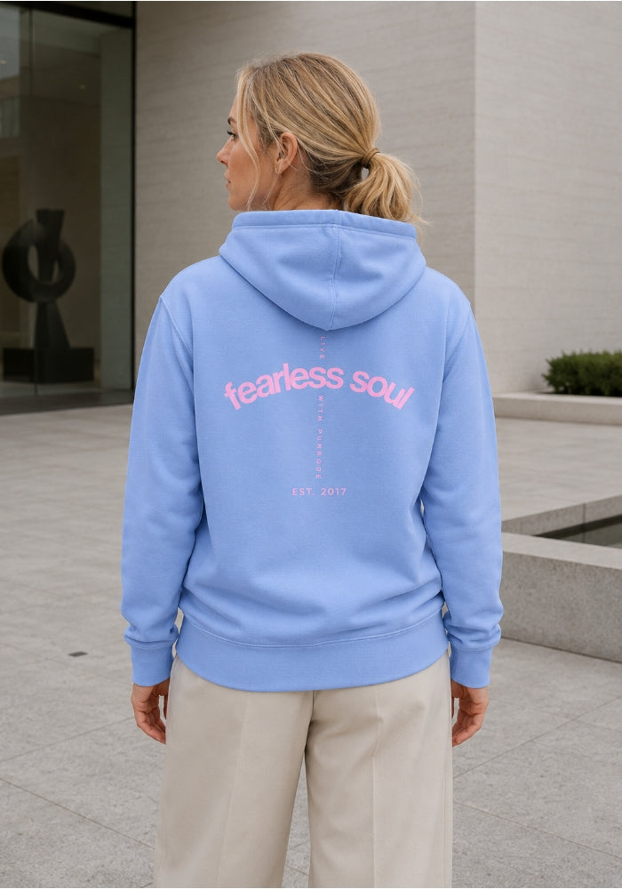 Fearless Soul (Live With Purpose) - Premium Hoodie - Light Pink Print