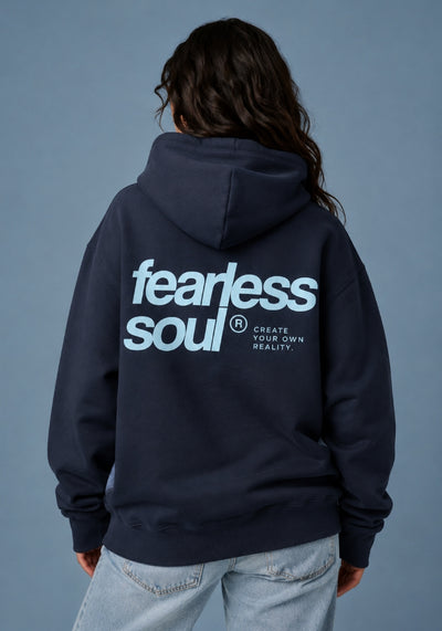 Fearless Soul 004 - Prime Time Full Zip Hoodie - Blue Print