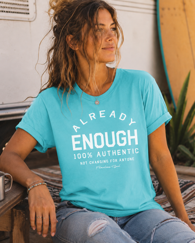 Already Enough - Staple T-shirt - LIGHT COLOURS