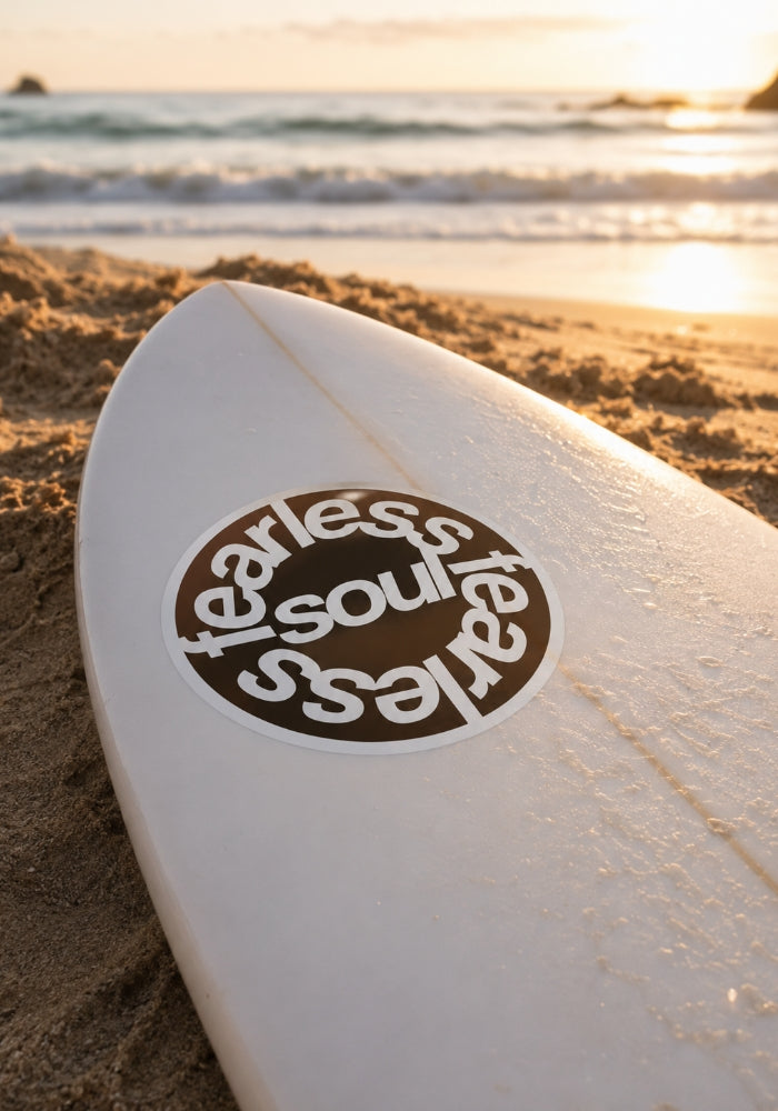 Fearless Soul 002 - Bubble-free stickers - Chocolate