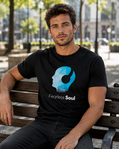 FEARLESS SOUL (Logo) Men's Staple T-shirt