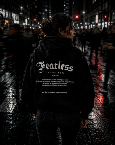 FEARLESS Defined - Oversized Heavyweight Hoodie