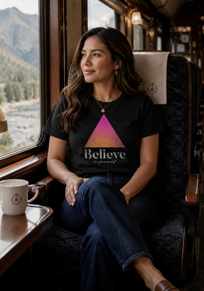 Believe in Yourself - Unisex organic cotton tee