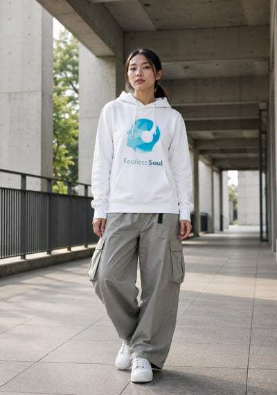 Women's FEARLESS SOUL Logo - Premium Hoodie - LIGHTS