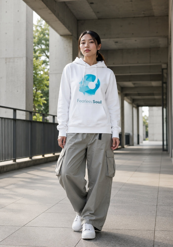 Women's FEARLESS SOUL Logo - Premium Hoodie - LIGHTS