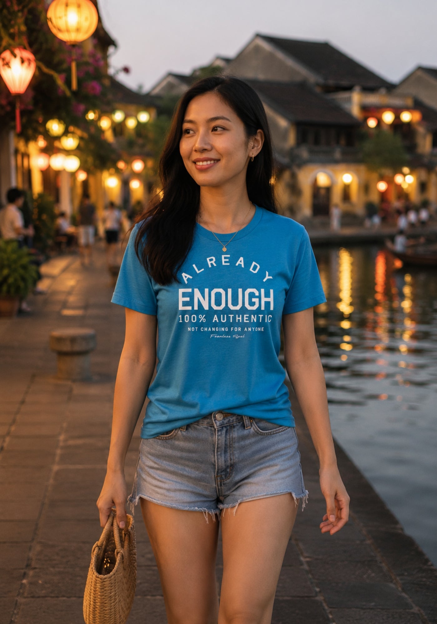 Already Enough - Staple T-shirt - BLUE