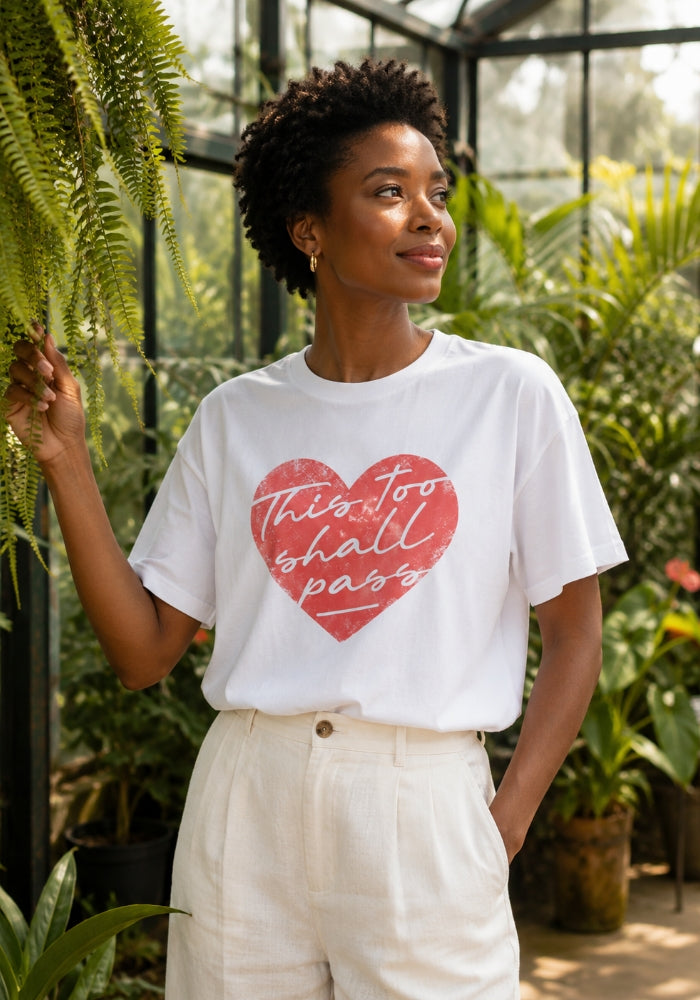 This Too Shall Pass - Women’s heavyweight boxy tee