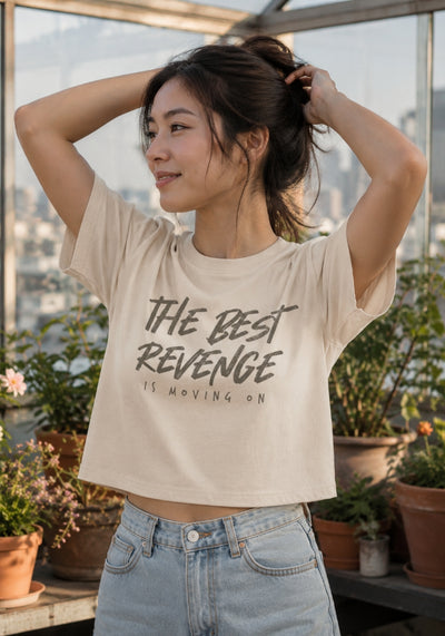 The Best Revenge - Women’s heavyweight boxy tee