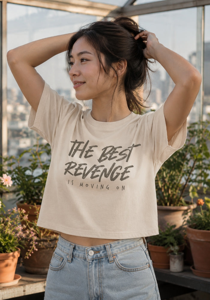 The Best Revenge - Women’s heavyweight boxy tee