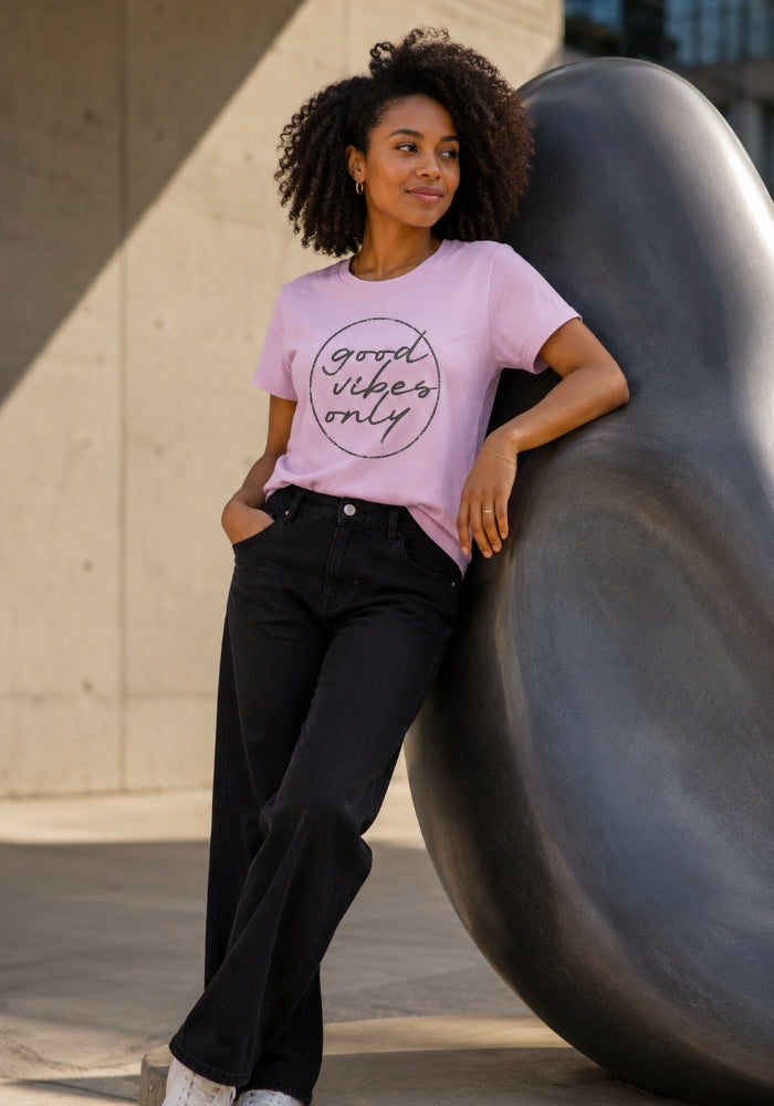 Good Vibes Only - Women's Relaxed T-Shirt