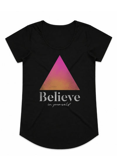 Believe In Yourself - Women’s round neck tee
