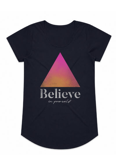 Believe In Yourself - Women’s round neck tee