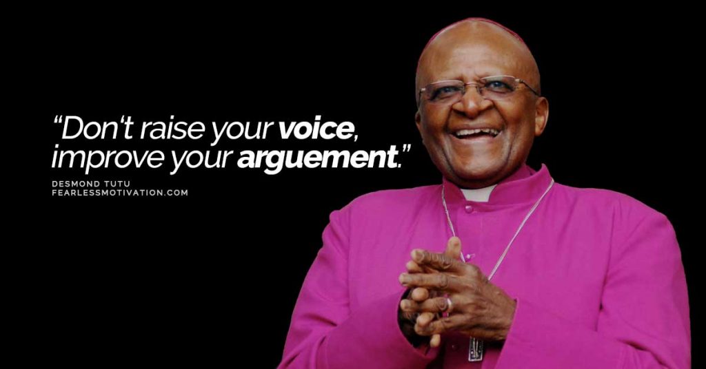 Desmond Tutu 10 Quotes Fearless Soul Inspirational Music Life Changing Thoughts