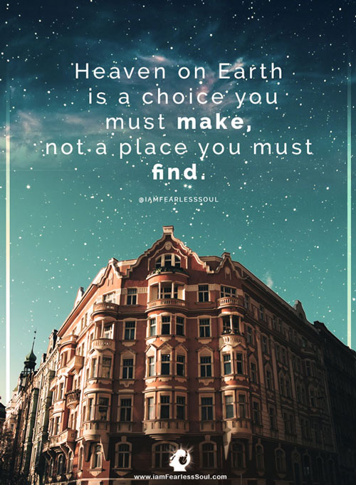 heaven on earth quotes