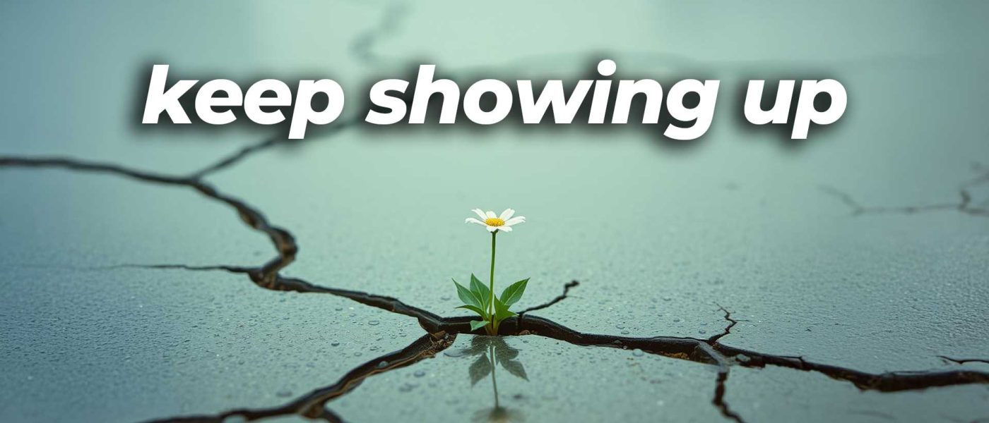 keep showing up song lyrics