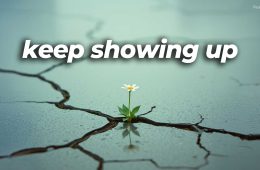 keep showing up song lyrics