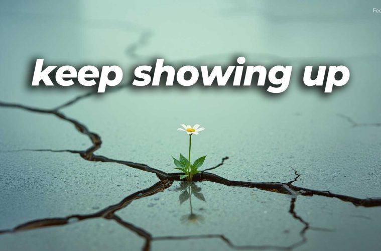 keep showing up song lyrics