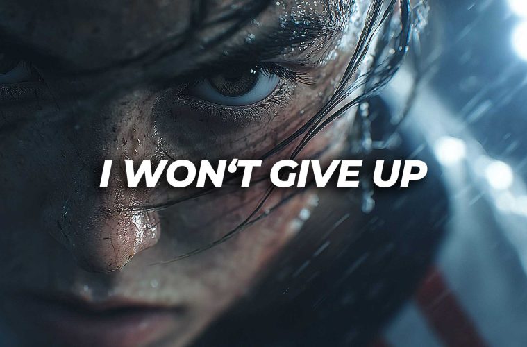 I won't give up